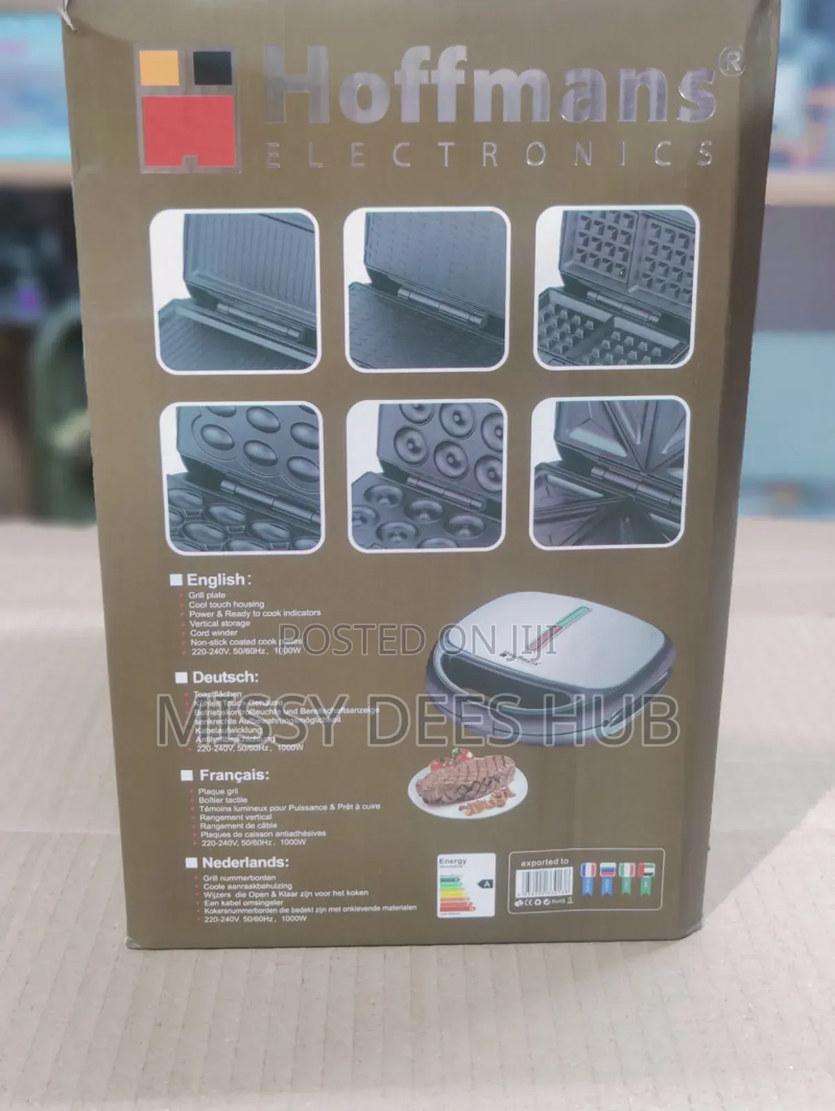 Hoffmans 6in1 Sandwich Maker
