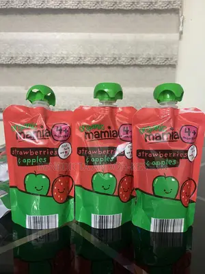 Organic Mamia Strawberries and Apples