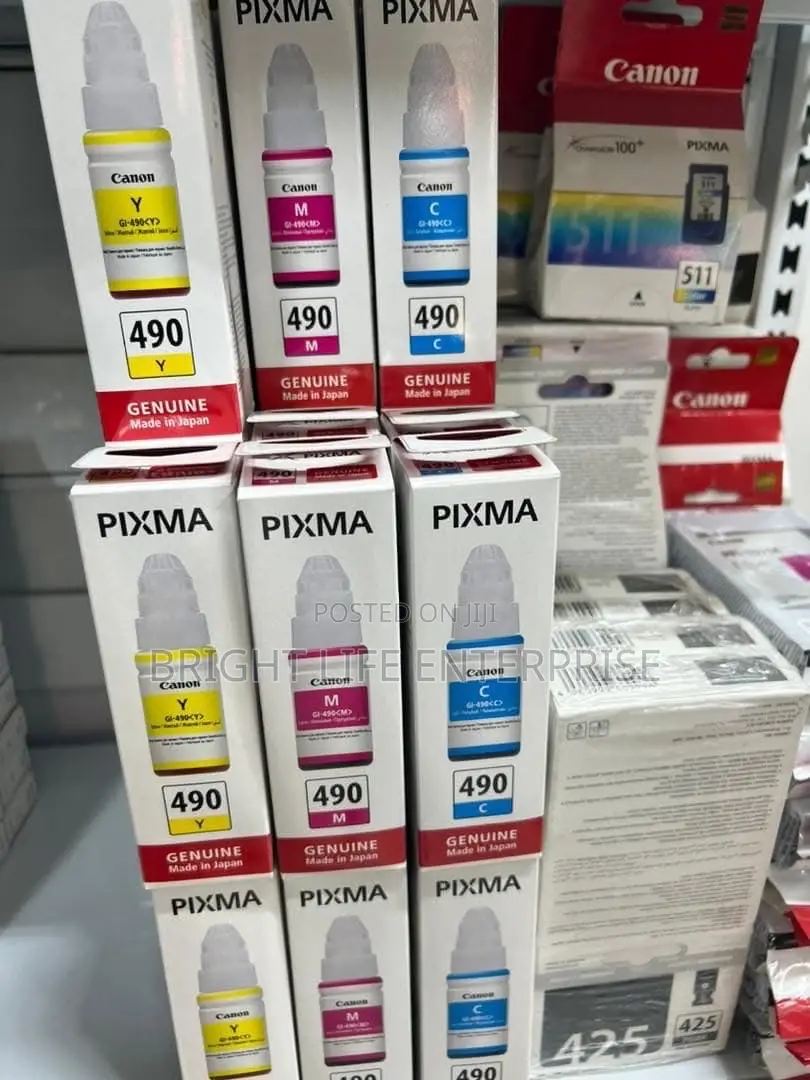 Canon Gi-490 Colour Ink Bottle