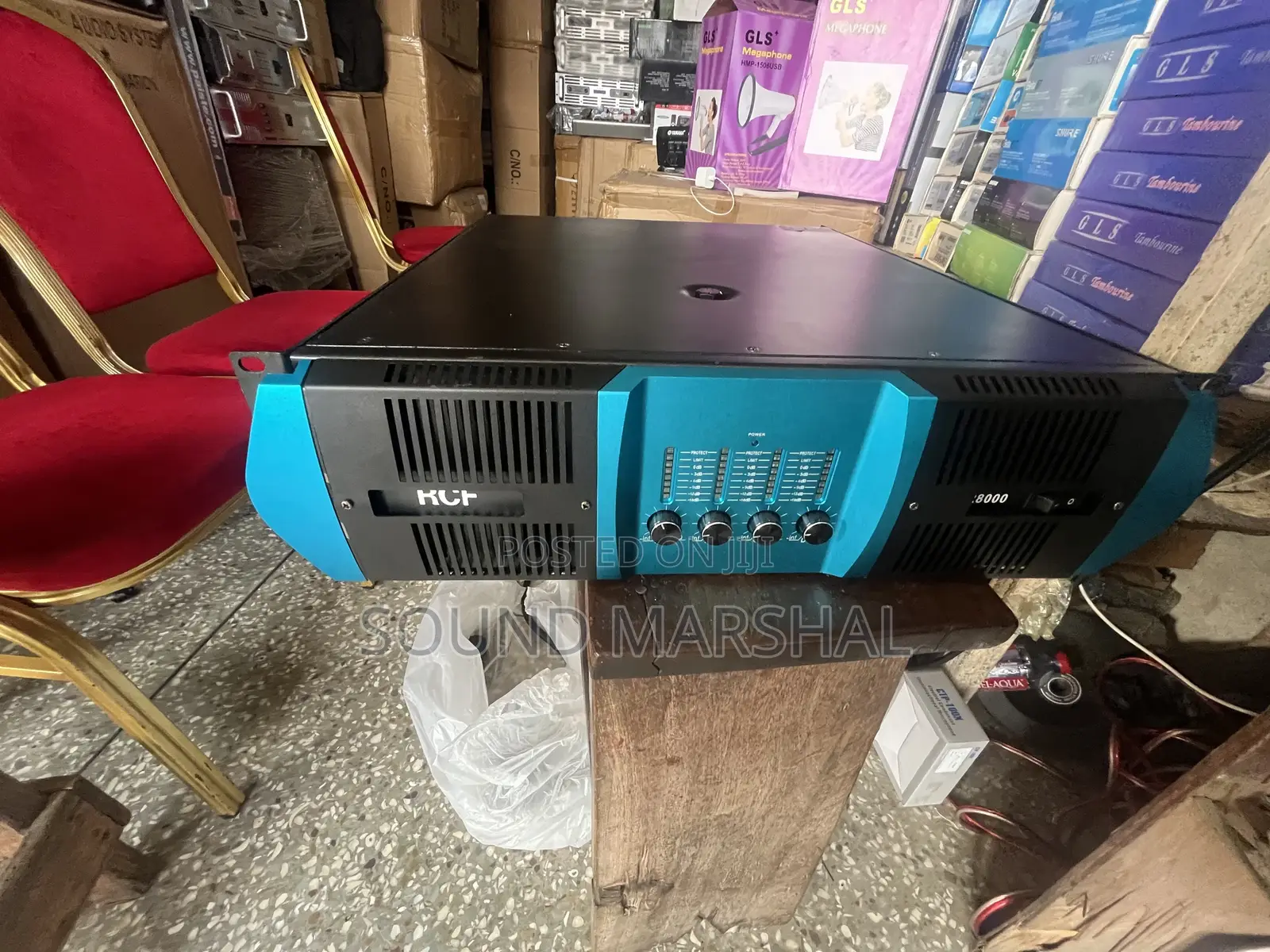 RCF R8000 4 Channel Amplifier