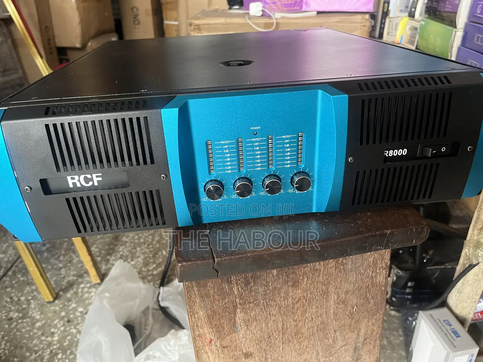 RCF R8000 4 Channel Amplifier