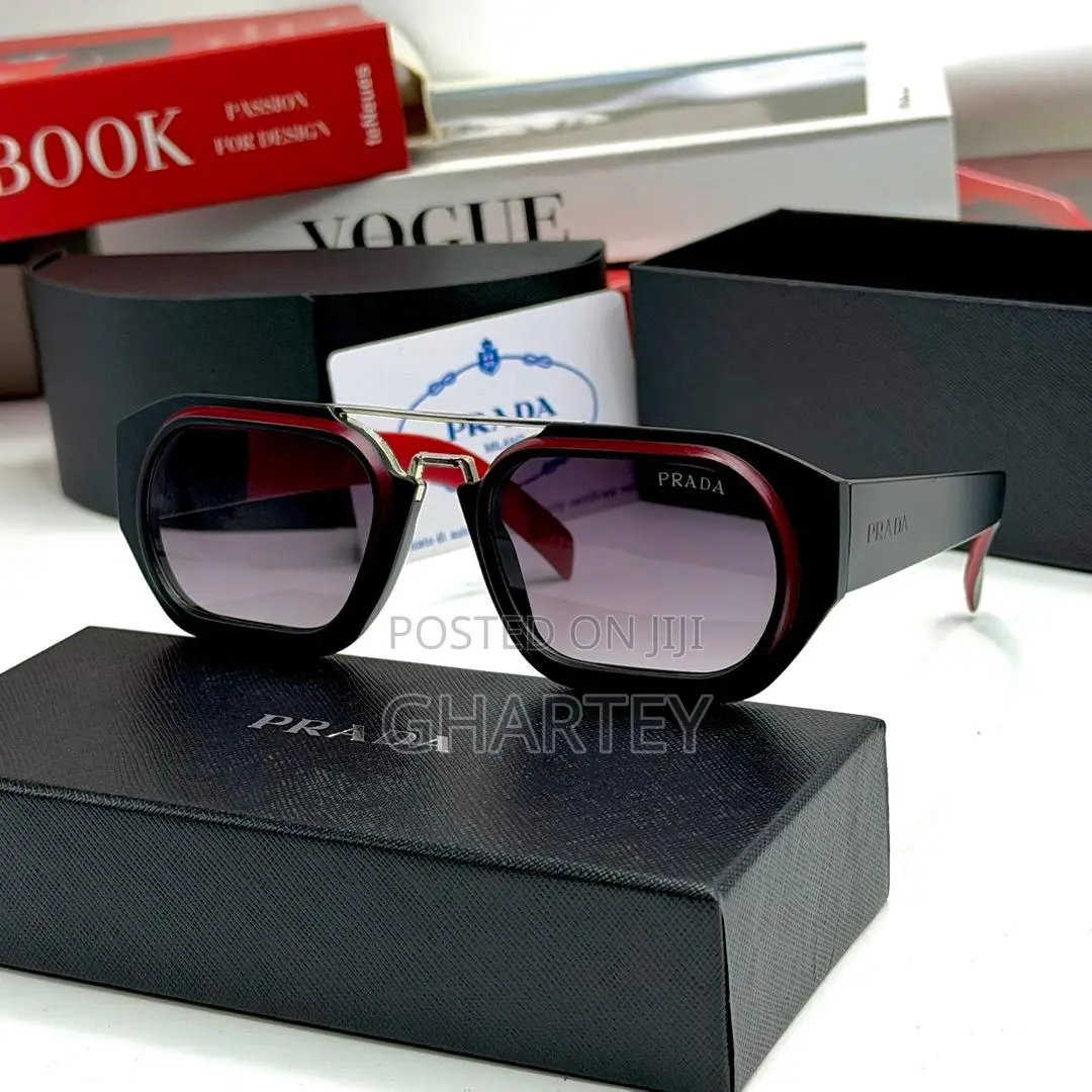 Prada Square-Frame Luxury Sunglasses