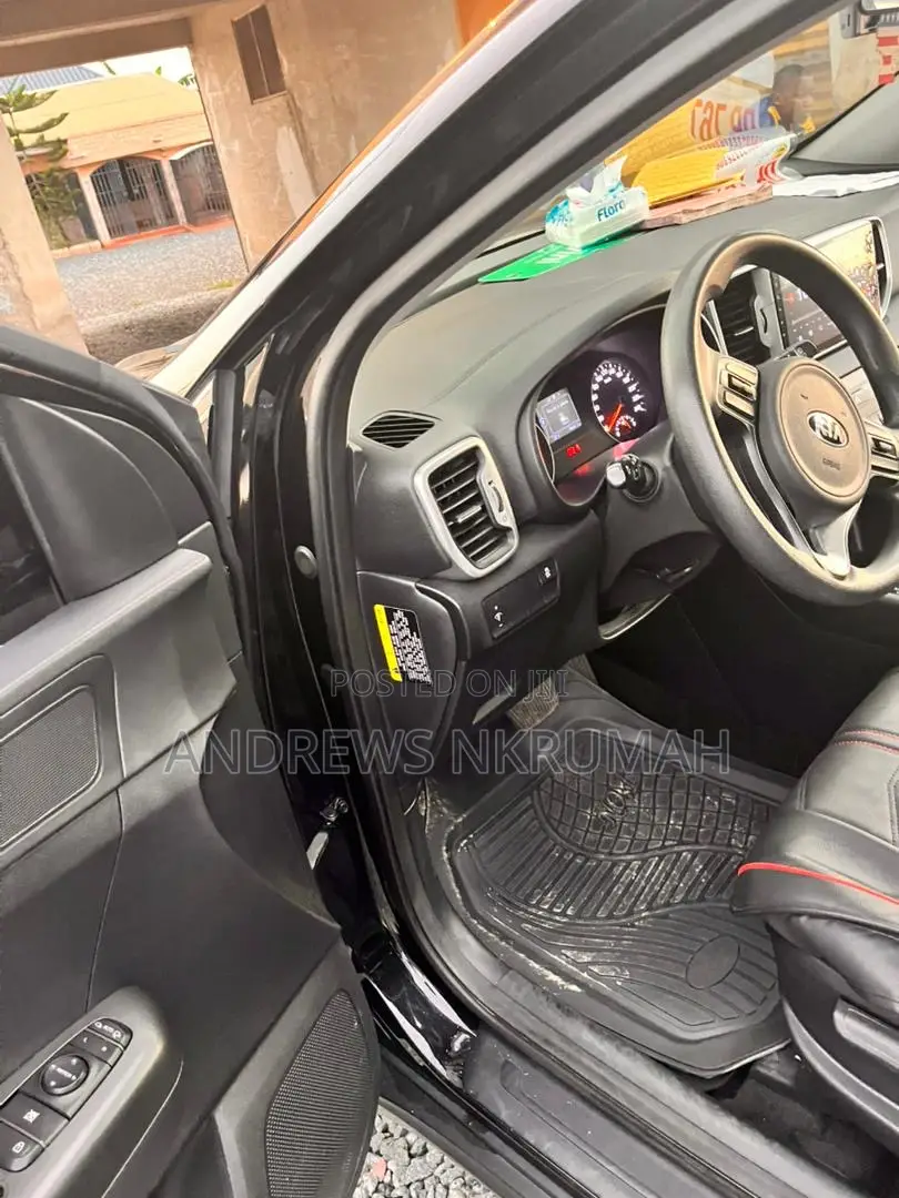 Kia Sportage SX 4dr SUV (2.0L 4cyl Turbo 6A) 2017 Black