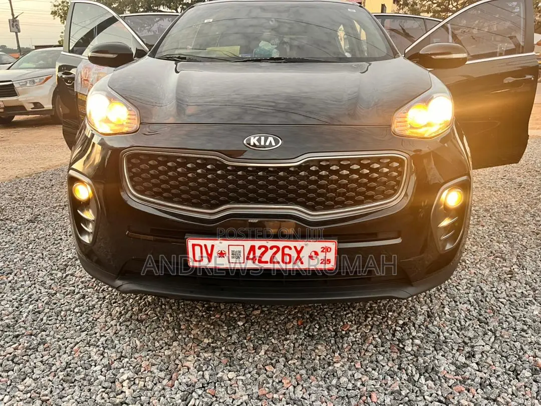 Kia Sportage SX 4dr SUV (2.0L 4cyl Turbo 6A) 2017 Black