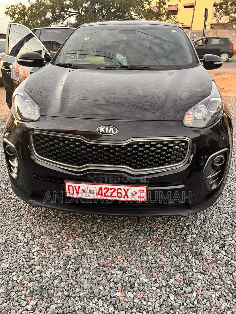 Kia Sportage SX 4dr SUV (2.0L 4cyl Turbo 6A) 2017 Black