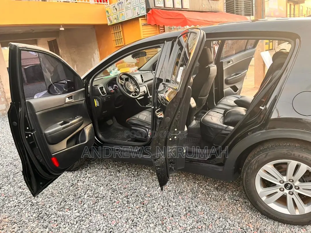 Kia Sportage SX 4dr SUV (2.0L 4cyl Turbo 6A) 2017 Black