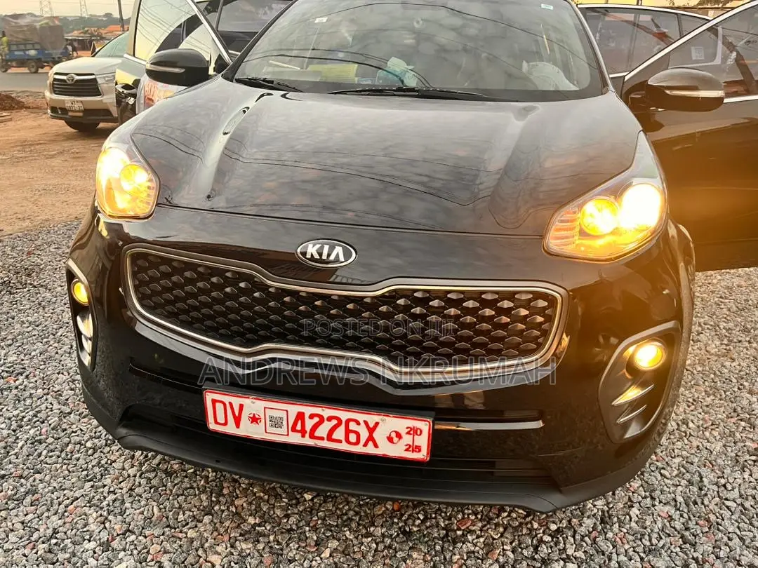 Kia Sportage SX 4dr SUV (2.0L 4cyl Turbo 6A) 2017 Black