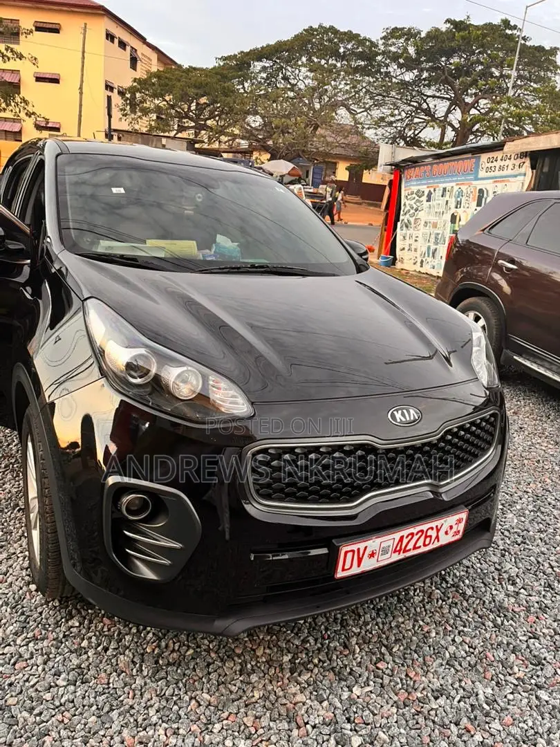 Kia Sportage SX 4dr SUV (2.0L 4cyl Turbo 6A) 2017 Black