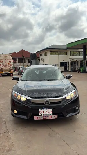 Honda Civic EX-L Sedan 2018 Black