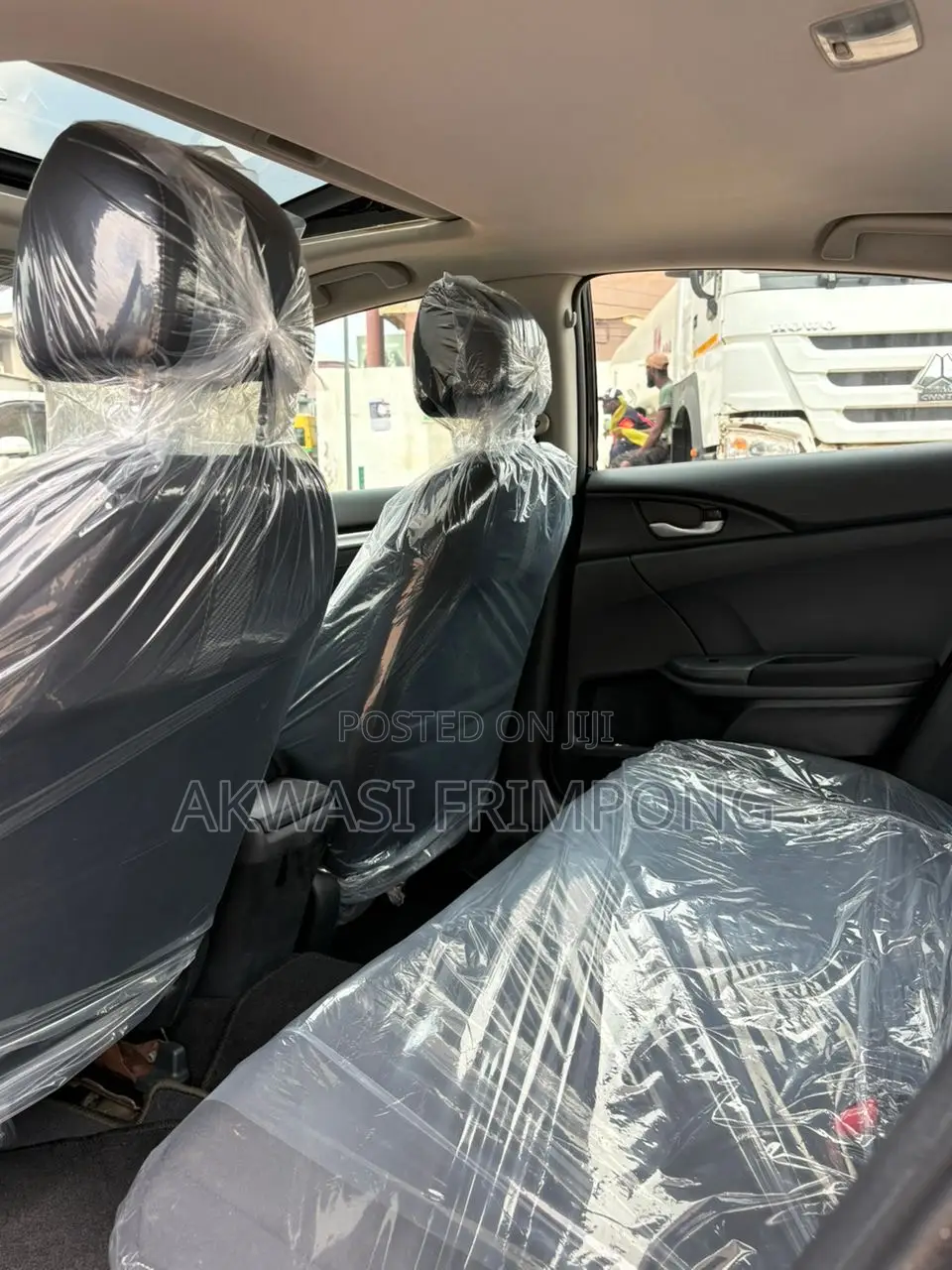 Honda Civic EX-L Sedan 2018 Black