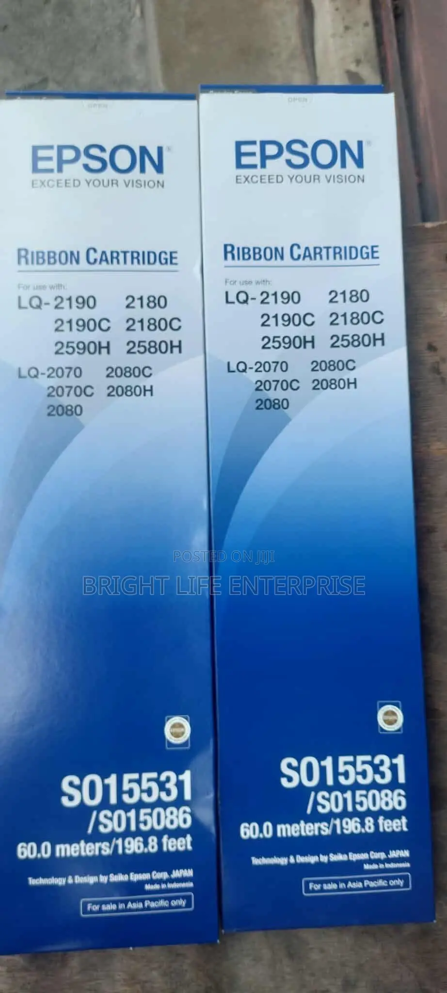 Epson Lq-2190 Ribbon - Black