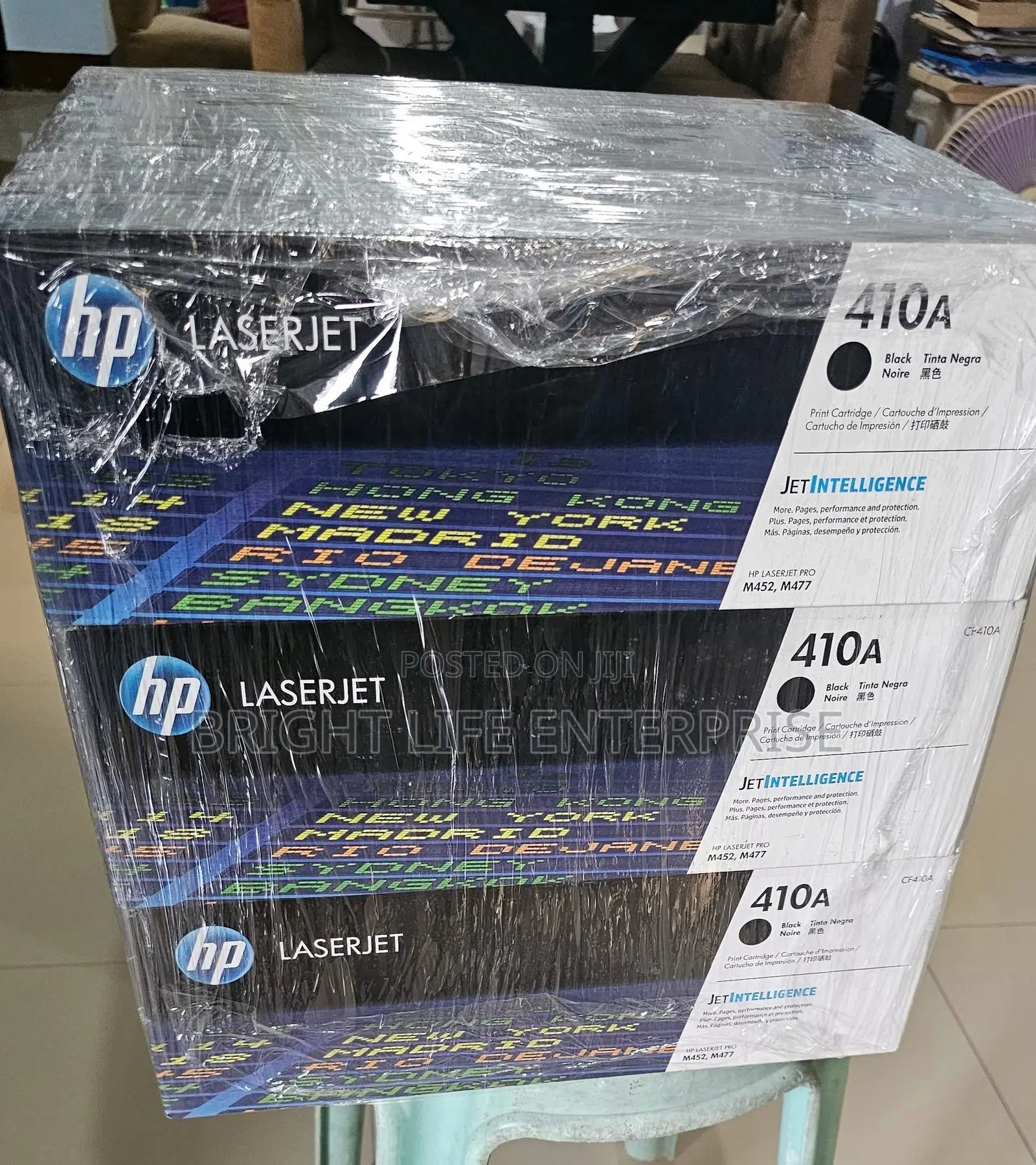 Hp 410a (Cf410a) Black ,Cyan ,Yellow ,Magenta Toner
