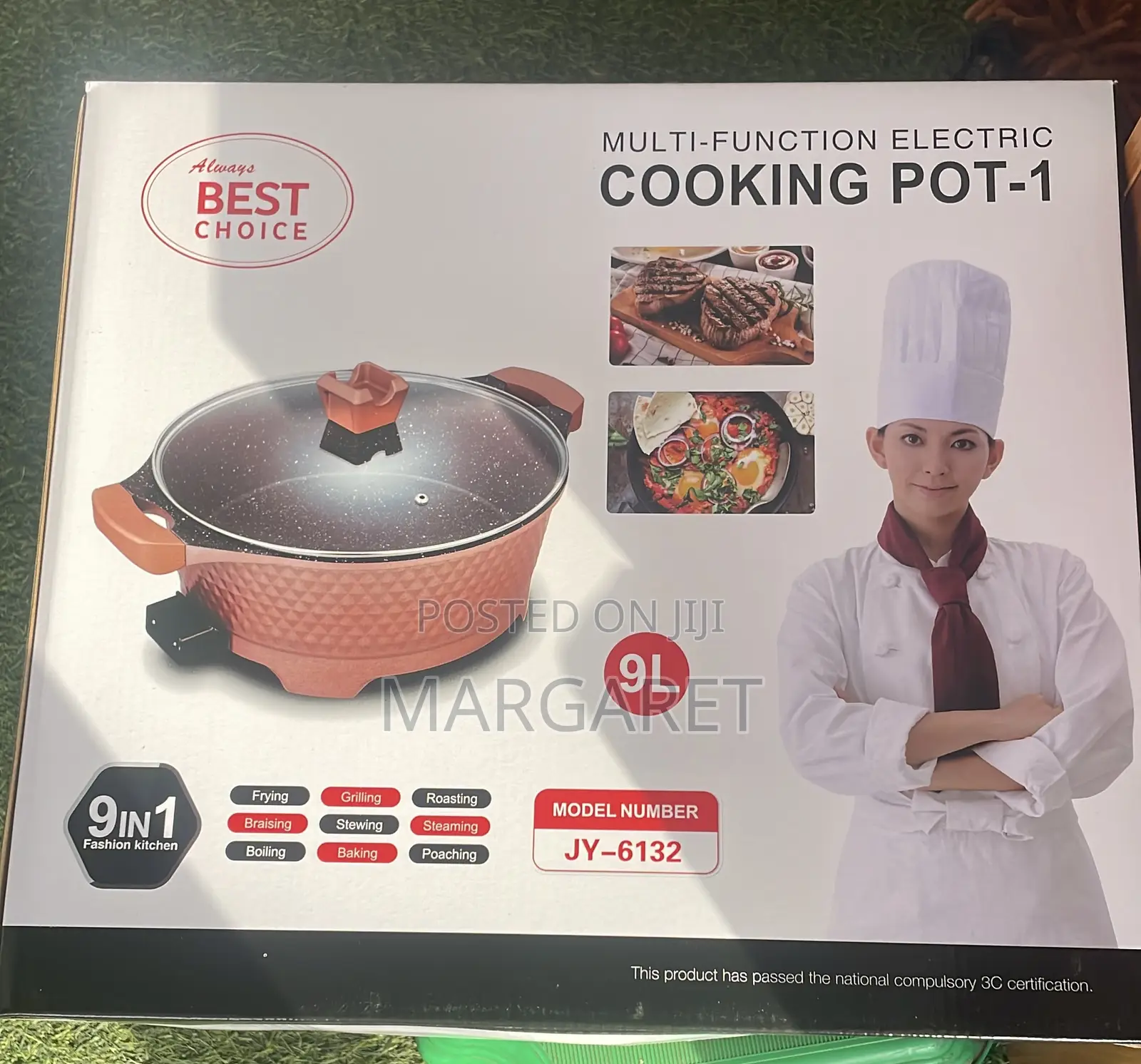 Electric Cooking Pot 9l