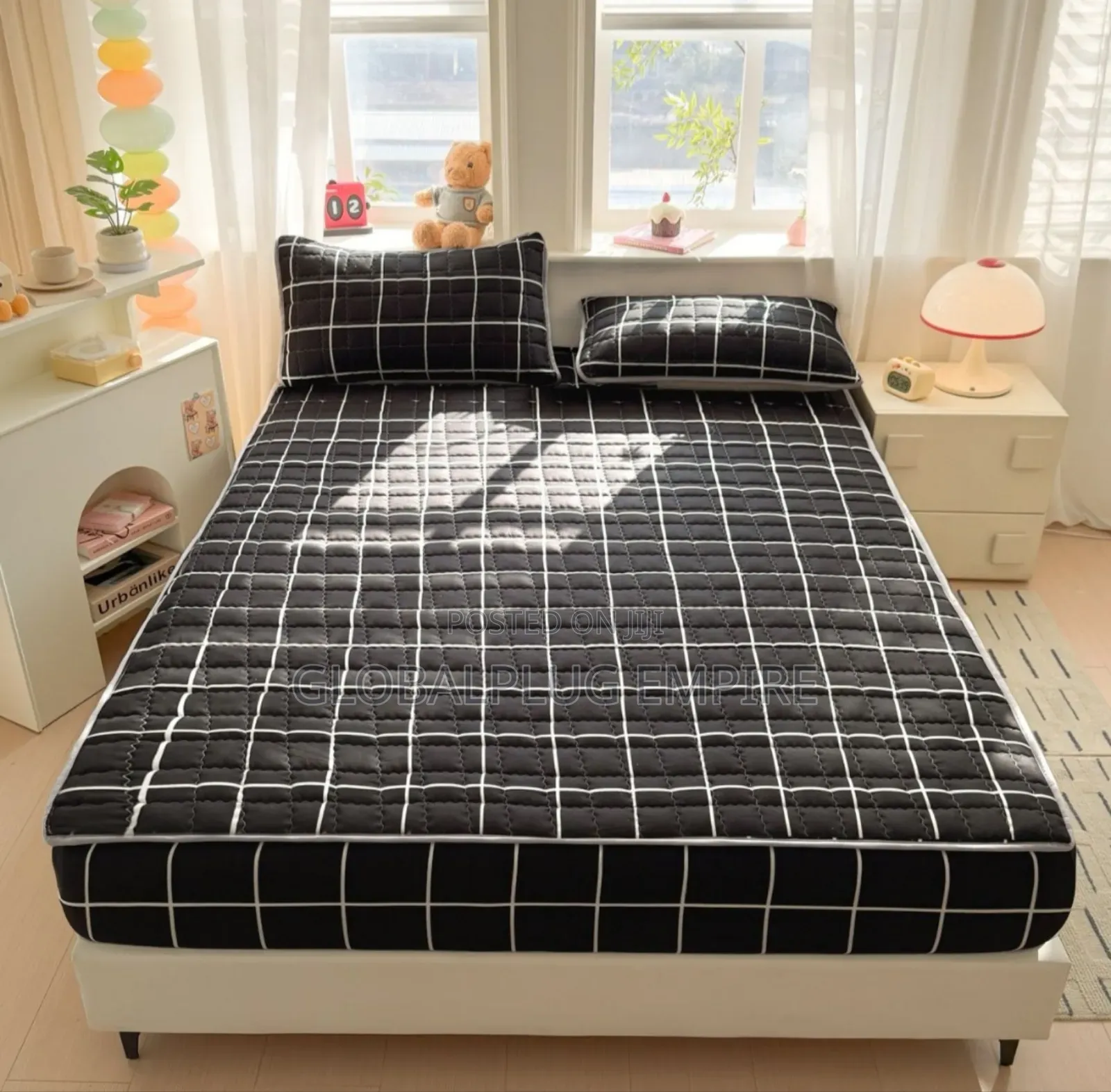 Luxury Cotton Bed Cover With Matching Pillowcases