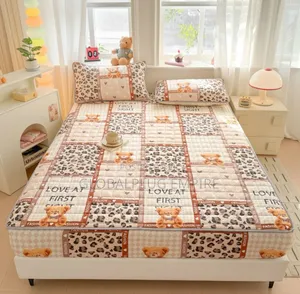 Luxury Cotton Bed Cover With Matching Pillowcases