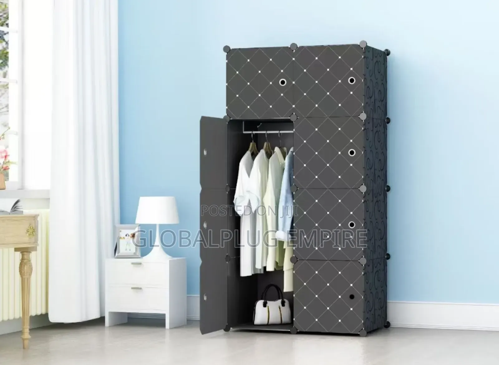 8-9 Cube Wardrobe With Shoe Rack – Stylish Spacious