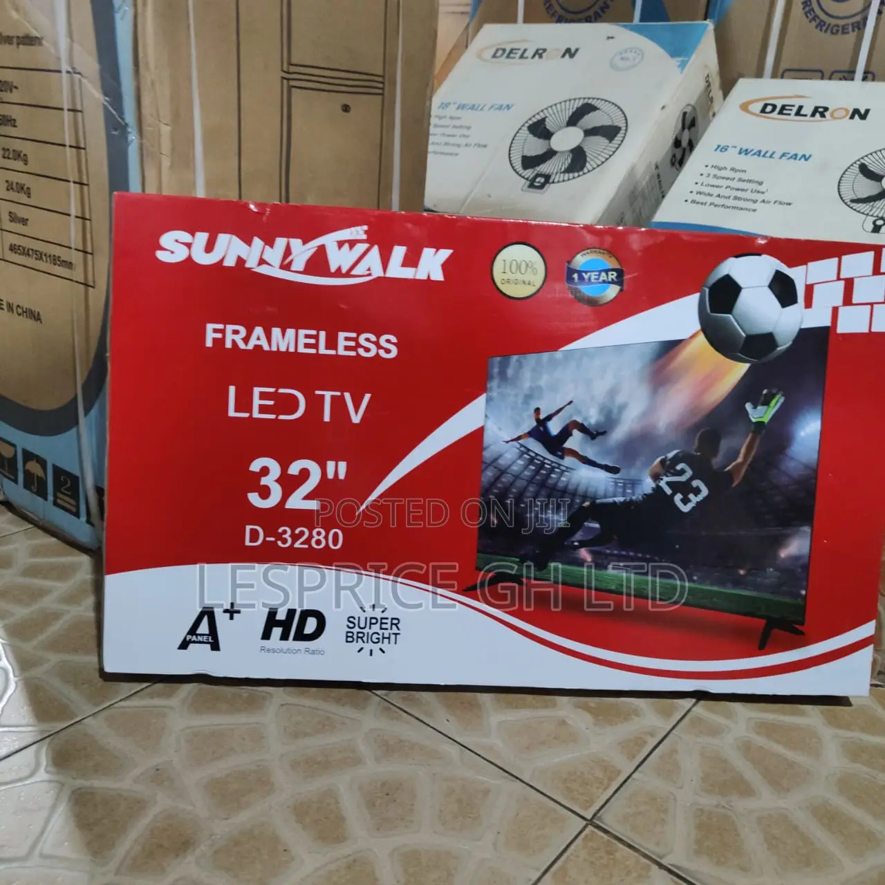 Matchless 32" Led Digital Satellite Sunnywalk Tv