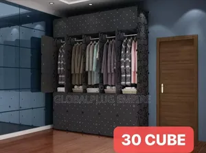 30-Cube Plastic Wardrobe Ultra-Spacious Stylish