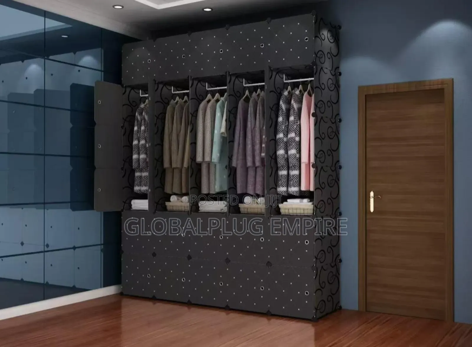 30-Cube Plastic Wardrobe Ultra-Spacious Stylish