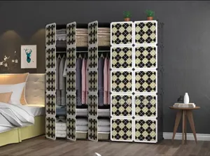 30-Cube Plastic Wardrobe Ultra-Spacious Stylish