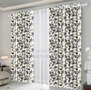3-in-1 Beautiful Curtains Stylish Elegant