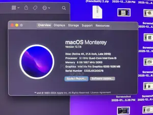 Desktop Computer Apple iMac 8GB Intel Core i5 SSD 1T