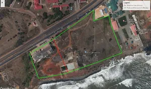 12 Acres of Beachfront Land for Sale at Kofi Annan - Teshie , Labadi