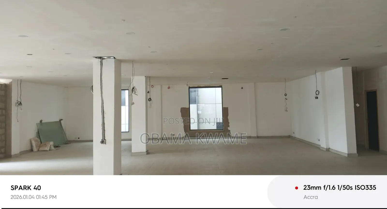 300sqm Space for Rent at West Land