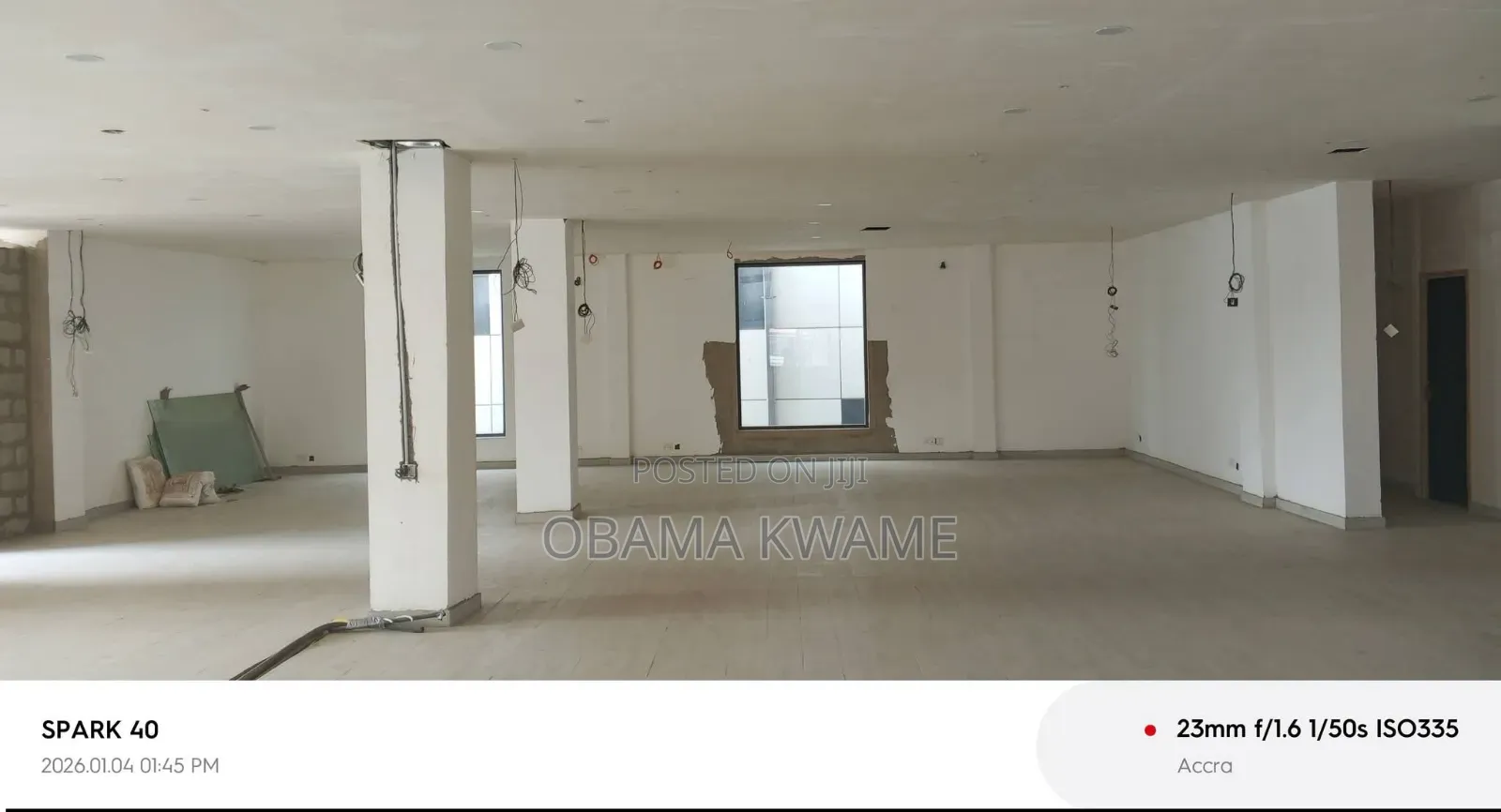 300sqm Space for Rent at West Land