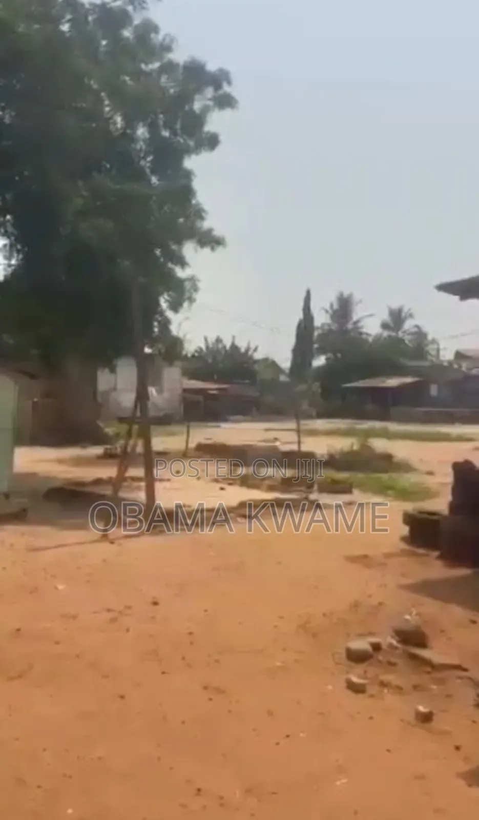 Title 6 Plots of Roadside Land for Sale at Adenta Housing Down