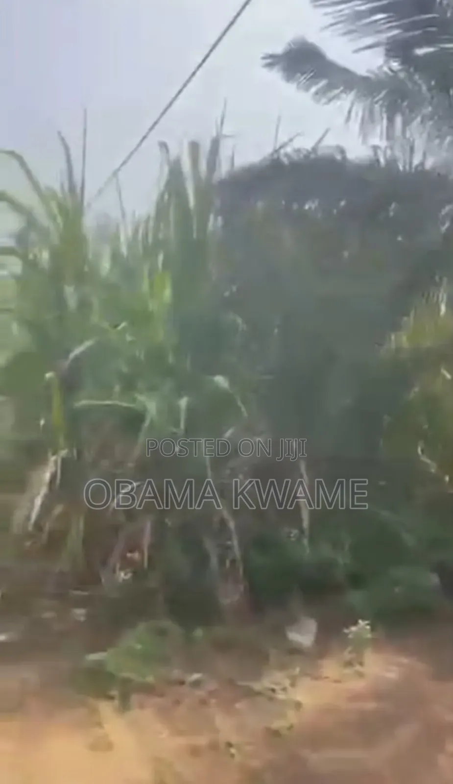 Title 6 Plots of Roadside Land for Sale at Adenta Housing Down