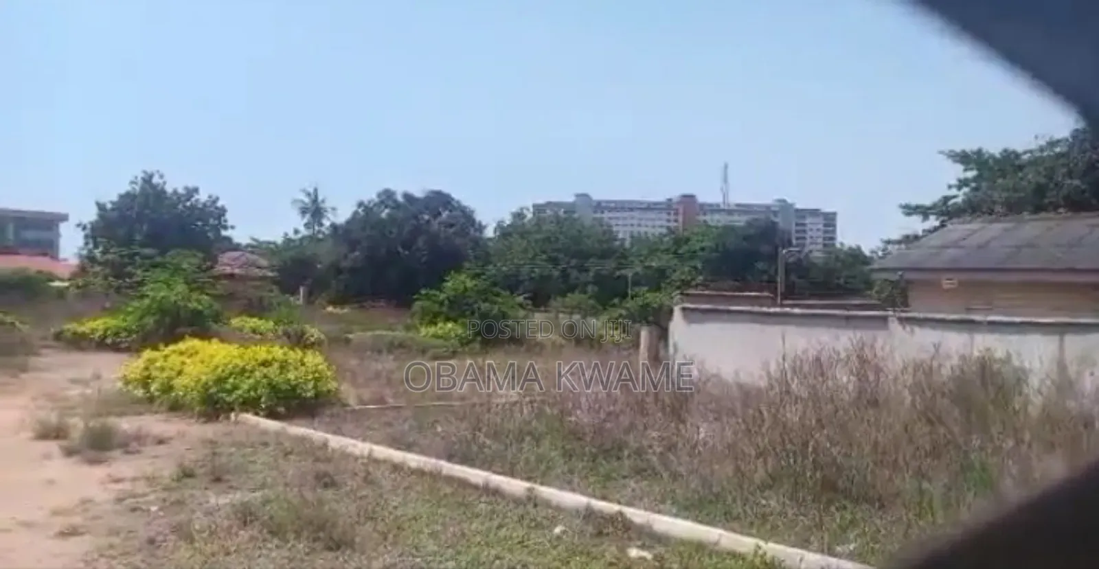 Roadside Titled 3.65 Acres of Land Close to Parliament House Osu for S