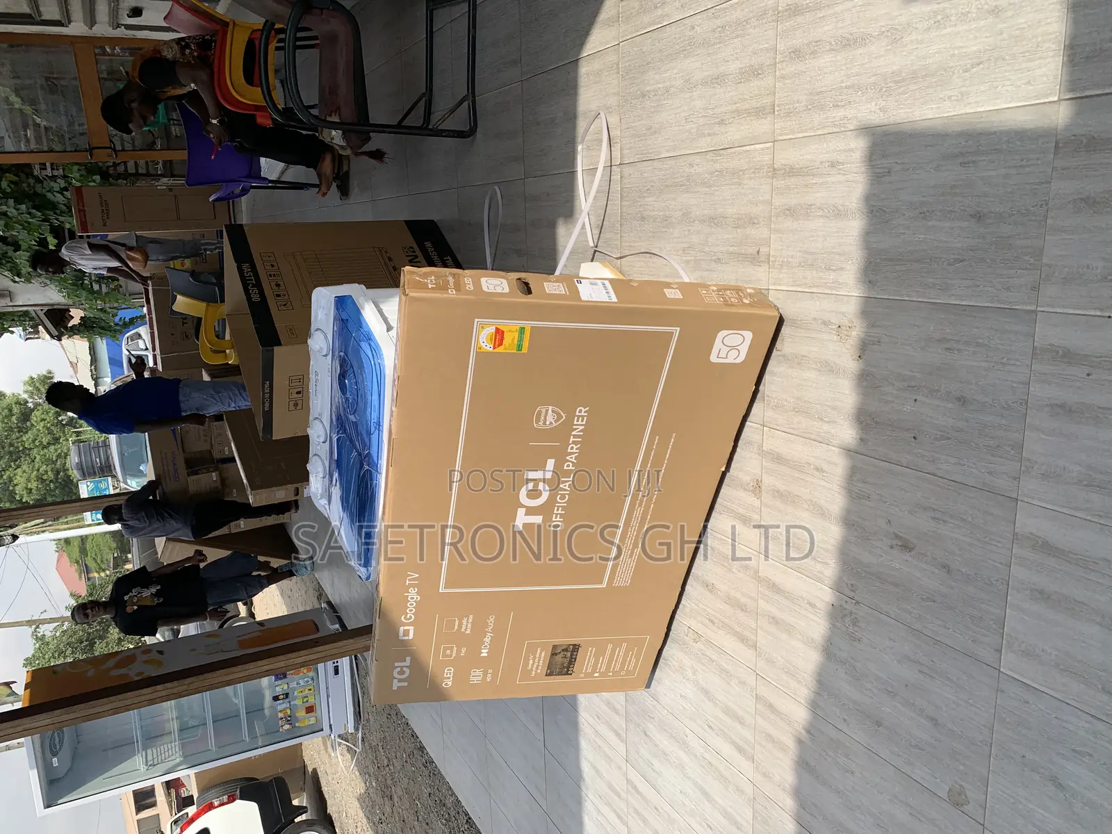Reliable Black Smart Satellite 50 Inch TCL FHD Qled 50s5k Android Tv