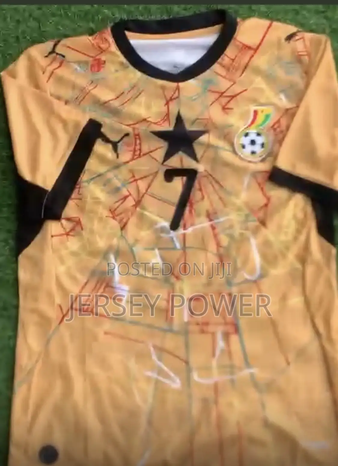 Ghana World Cup Jersey 26 (Spider)