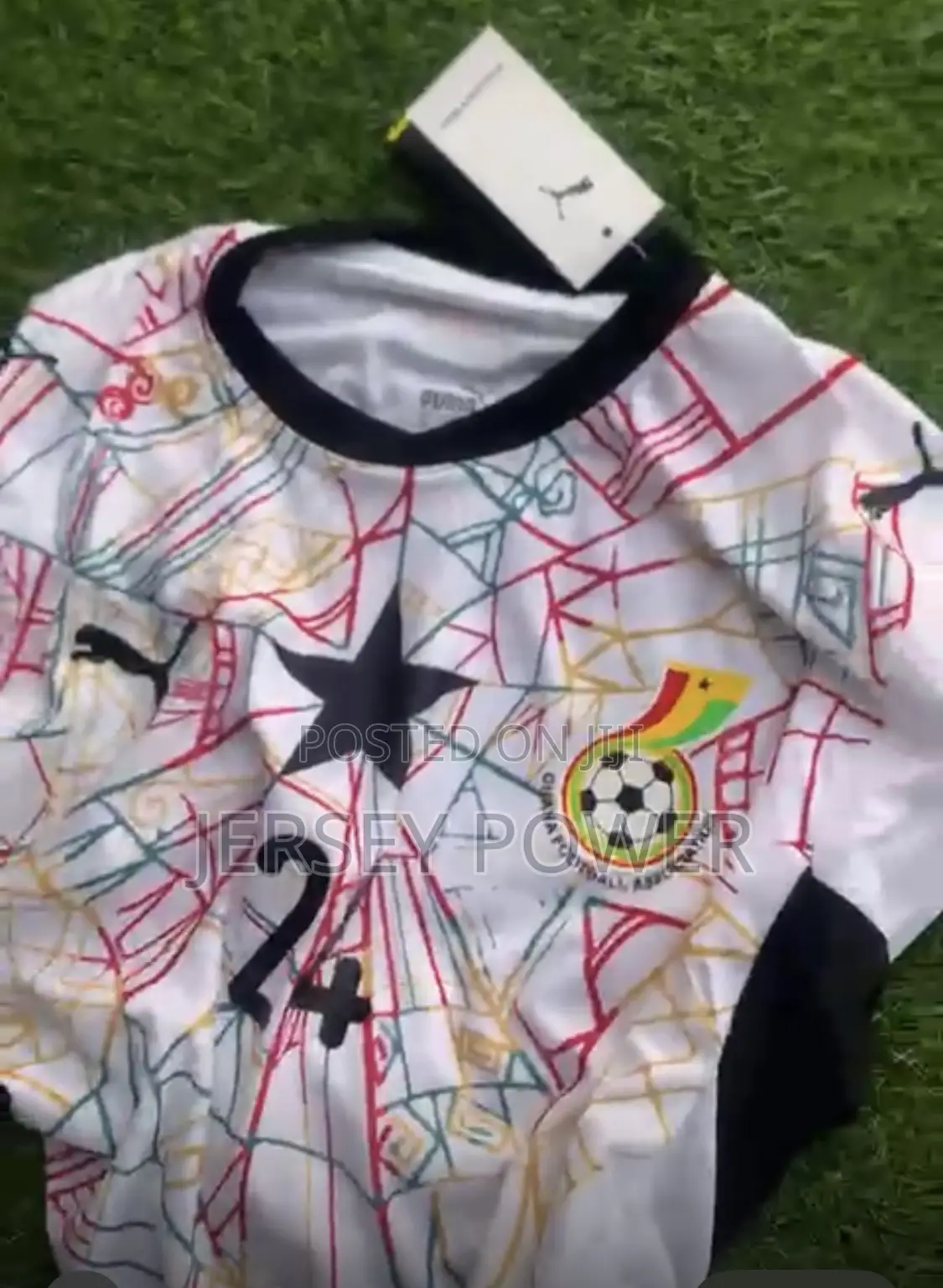 Ghana World Cup Jersey 26 (Spider)