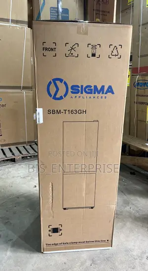 Sigma Refrigerator Double Door 162 Liters