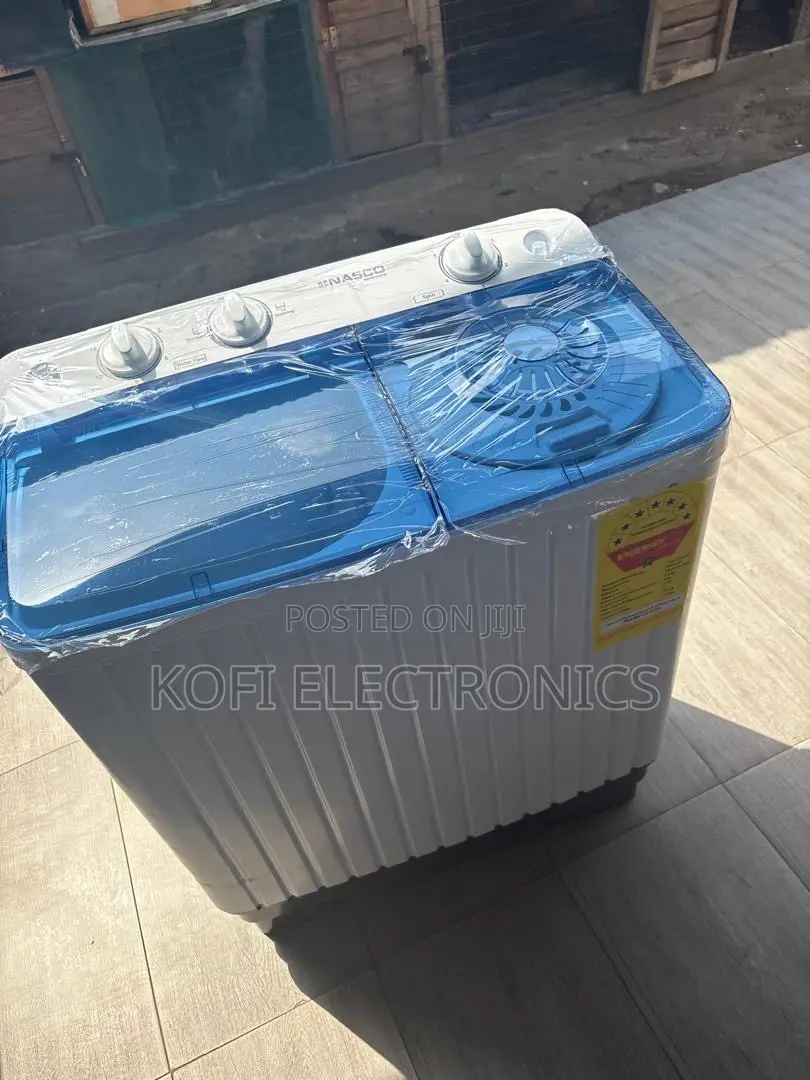 Nasco 8kg Automatic Washing Machine Efficient Home Cleaning