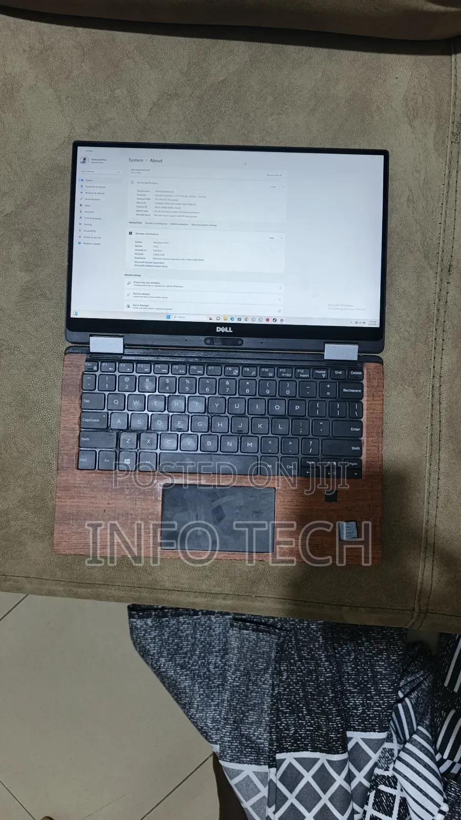 Laptop Dell XPS 13 (9365) 16GB Intel Core i7 SSD 256GB