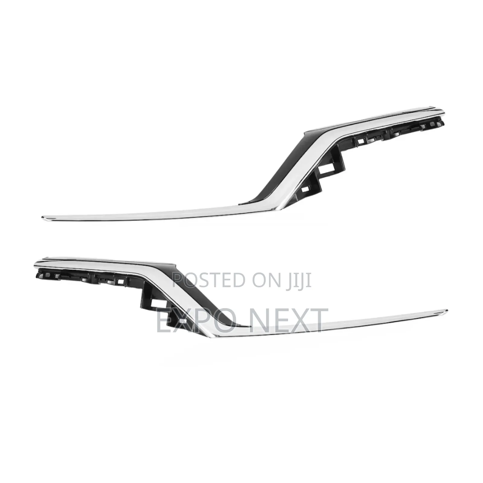 Front Bumper Grille Chrome Molding Trim For 2020-2022 Honda Crv Pair