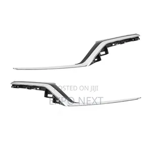 Front Bumper Grille Chrome Molding Trim For 2020-2022 Honda Crv Pair