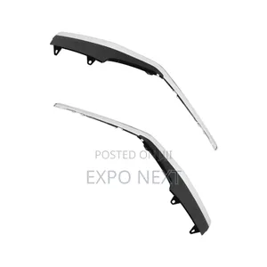 Front Bumper Grille Chrome Molding Trim For 2020-2022 Honda Crv Pair