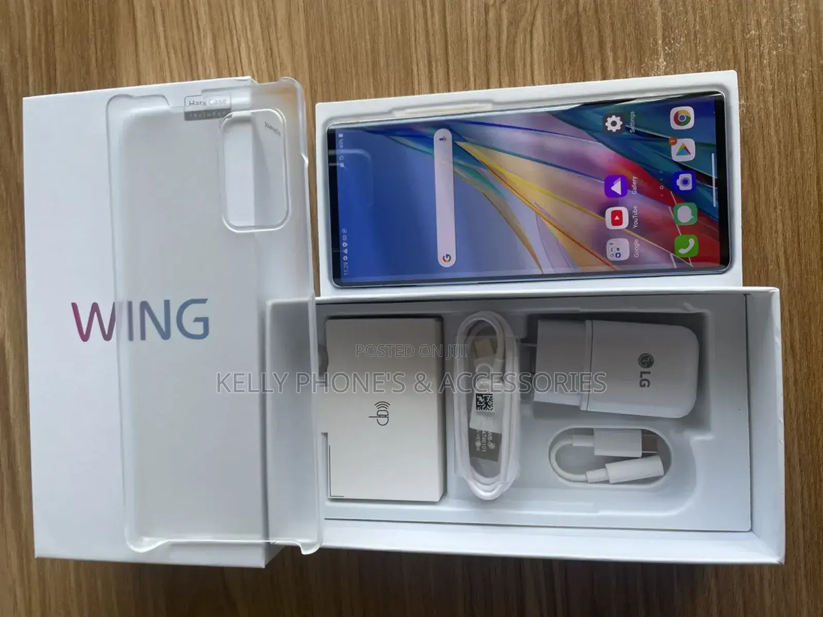 New LG Wing 5G 256 GB Black