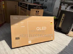 TCL 43” Smart Satellite Android Qled Tv Crystal Clear Display