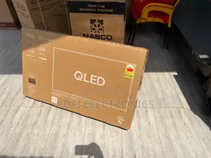 TCL 43” Smart Android Qled Tv Sharp Visual Performance