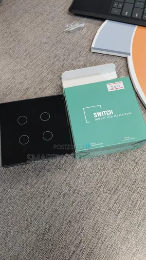 4 Gang Wifi Smart Light Switch, Voice And App Control