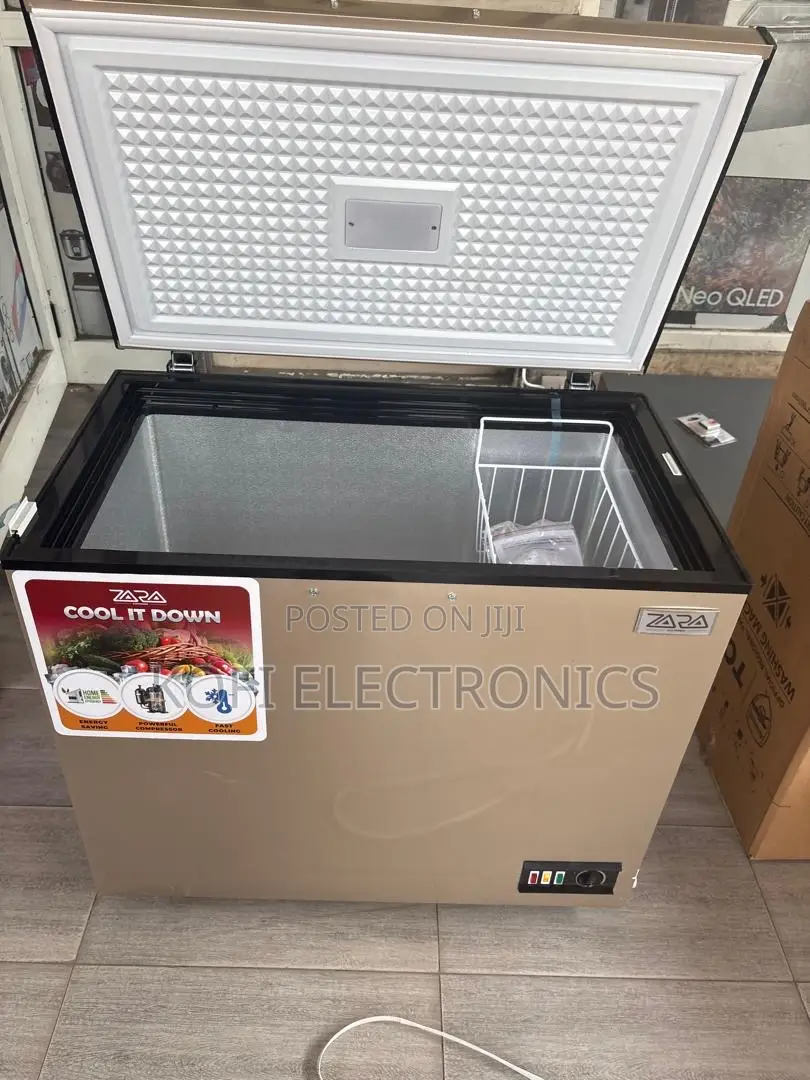 Zara 238l Gold Fridge With Key Lock Modern Secure