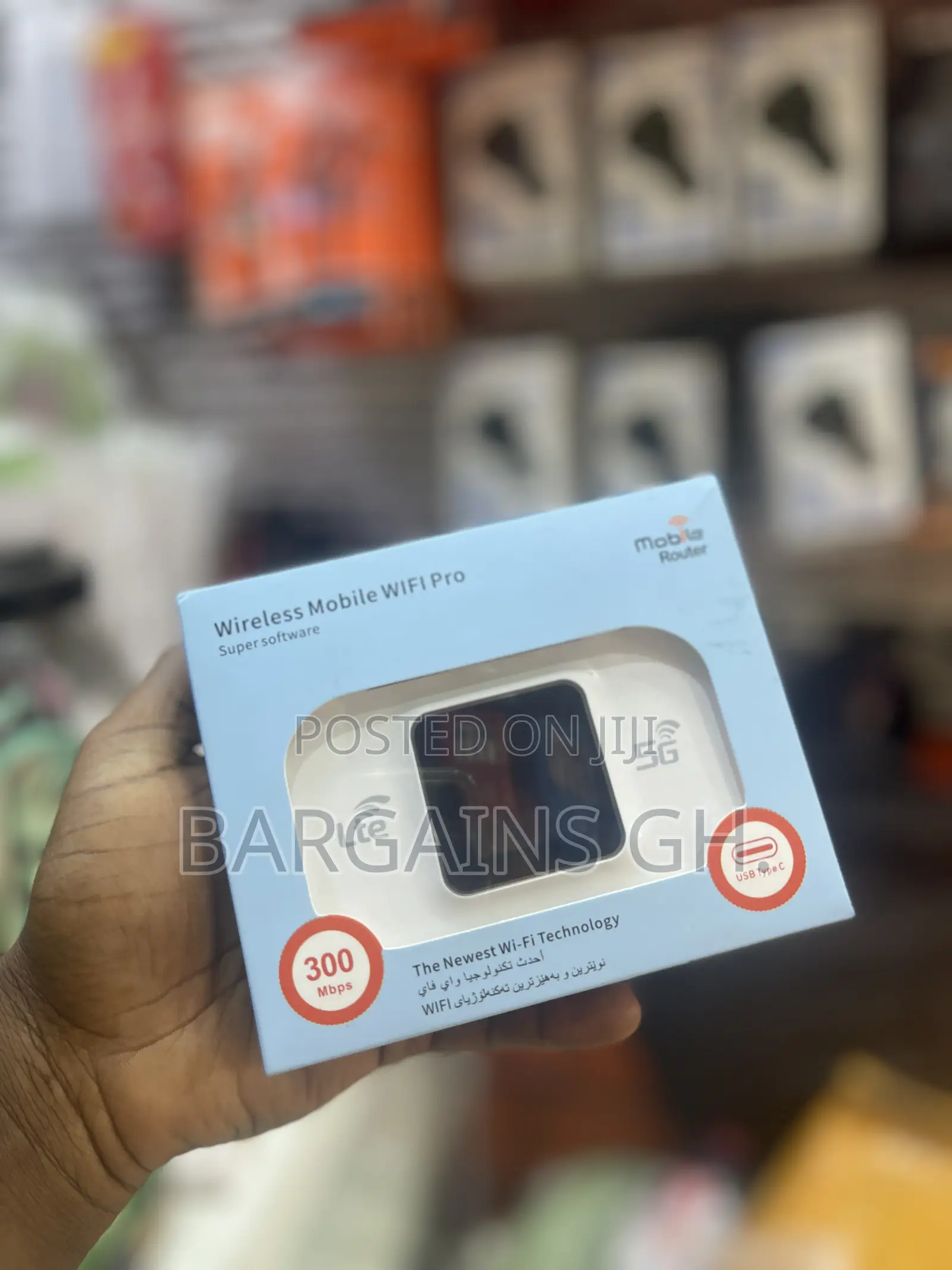 Wireless Mobile Wifi Pro 4g/5g Universal Pocket Mifi (300mbps)