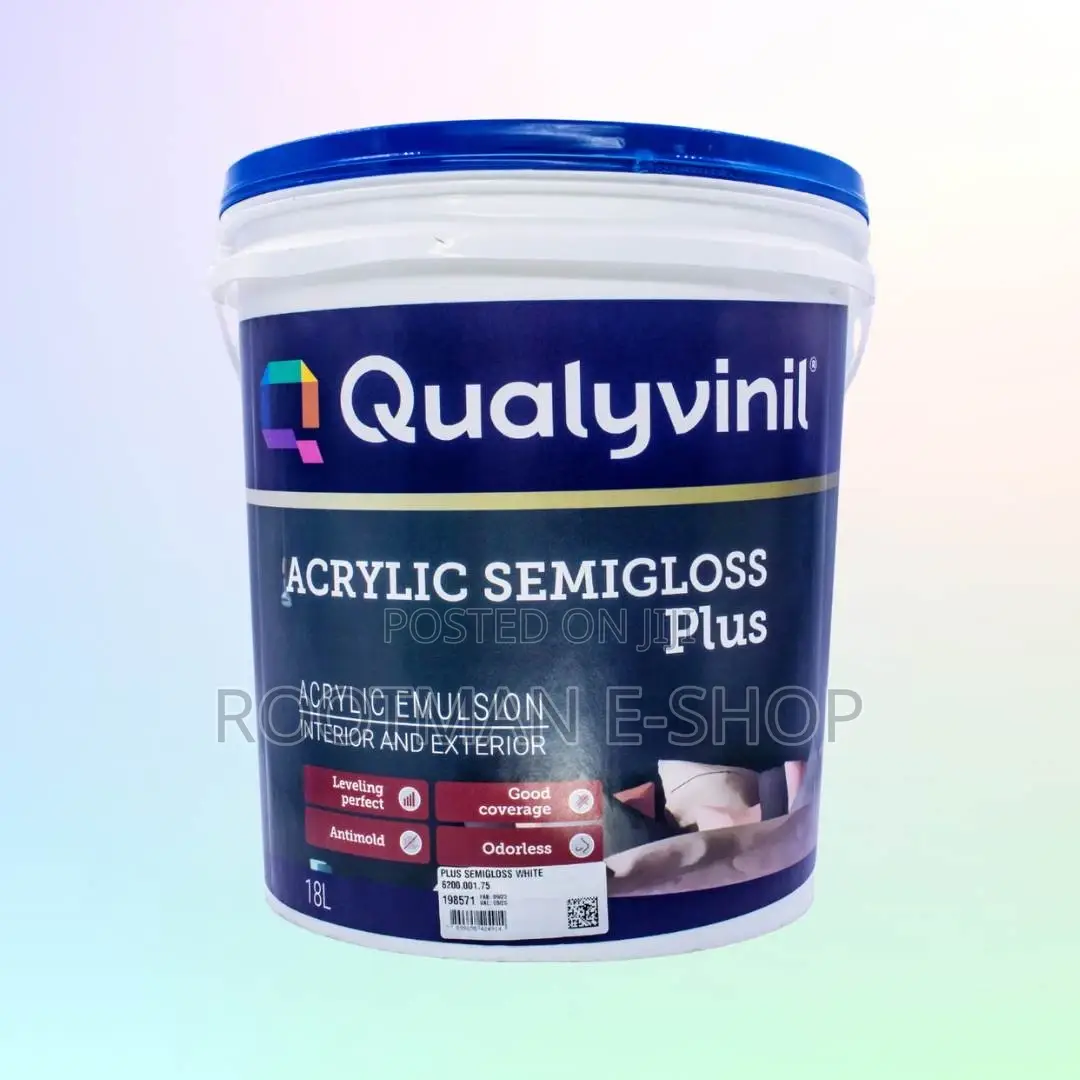 Qualyvinil Paints Acrylic Semigloss Plus Antimold 20ltr