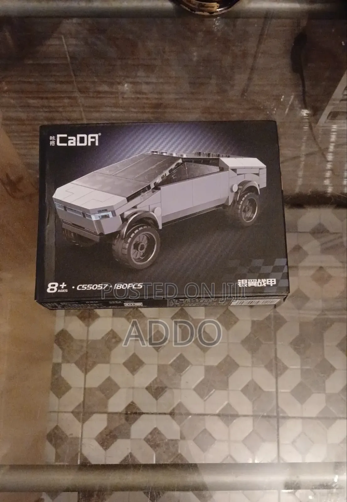 Futuristic Cyber-Truck Lego Bricks – Tech Geek Desk Display