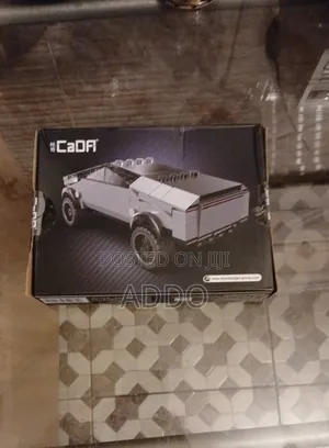 Futuristic Cyber-Truck Lego Bricks – Tech Geek Desk Display